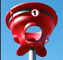 Triple Ball Toss- Basket Only